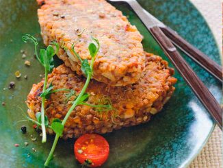 Гречневые котлетки с копченой курицей