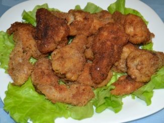 Куриные крылышки в белом вине