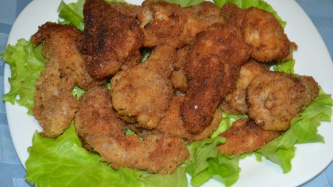 Куриные крылышки в белом вине-10 Куриные крылышки в белом вине