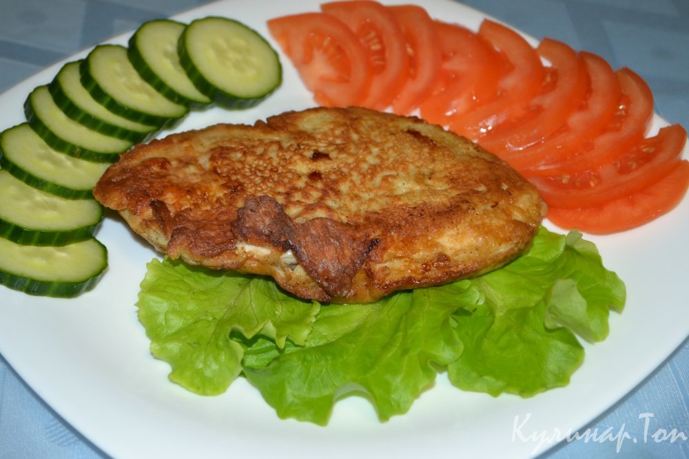 Куриные отбивные в кляре