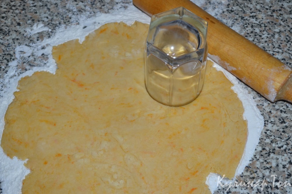 Песочное печенье с орехами