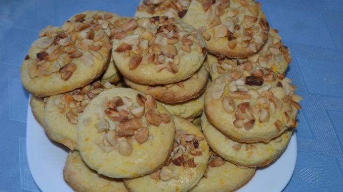 Песочное печенье с орехами-13 Песочное печенье с орехами