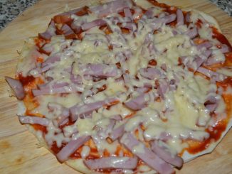 Пицца из лаваша на сковороде