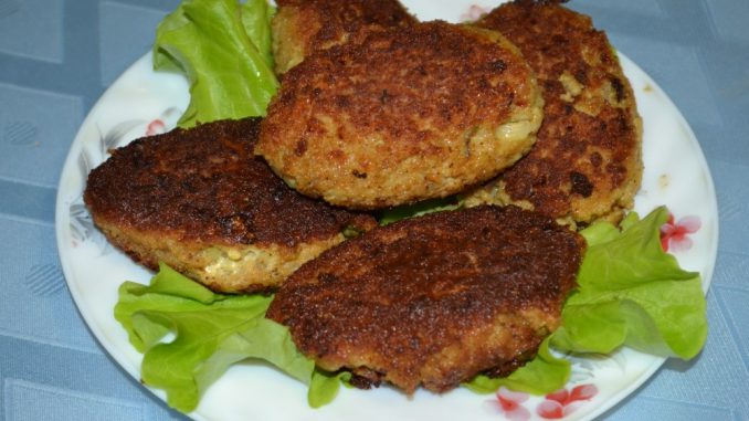 Рыбные котлеты фаршированные крабовыми палочками-11 Рыбные котлеты фаршированные крабовыми палочками