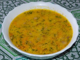 Сырный суп с шампиньонами