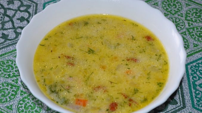 Супчик с копченостями и сыром-09 Супчик с копченостями и сыром