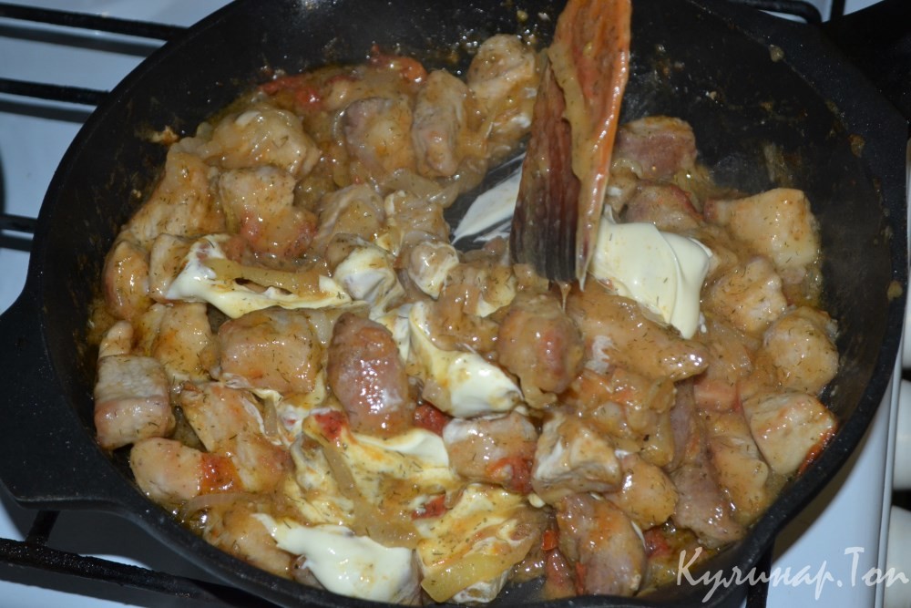 Свинина с лимоном по-перуански