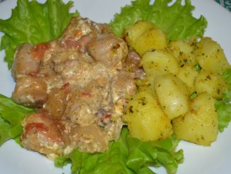 Свинина с лимоном по-перуански