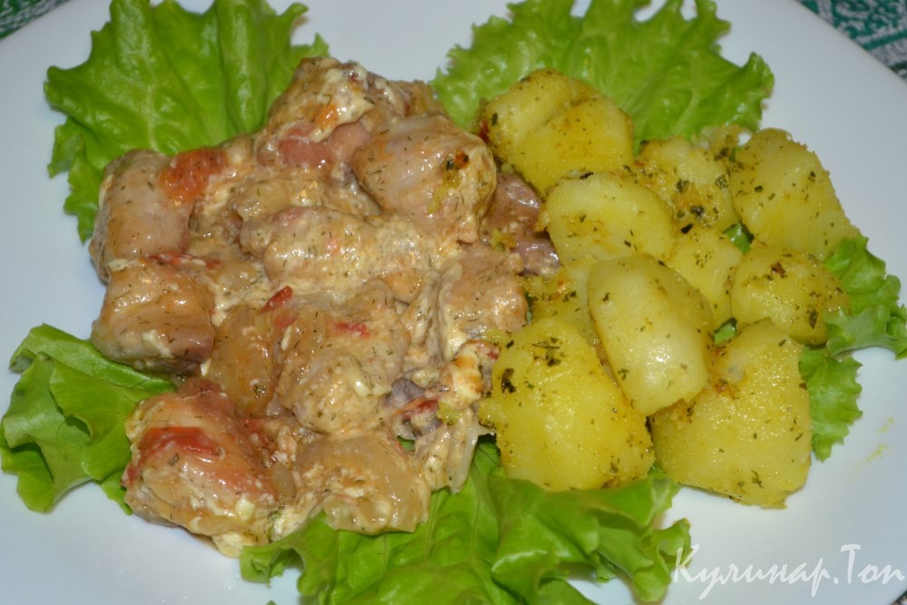 Свинина с лимоном по-перуански