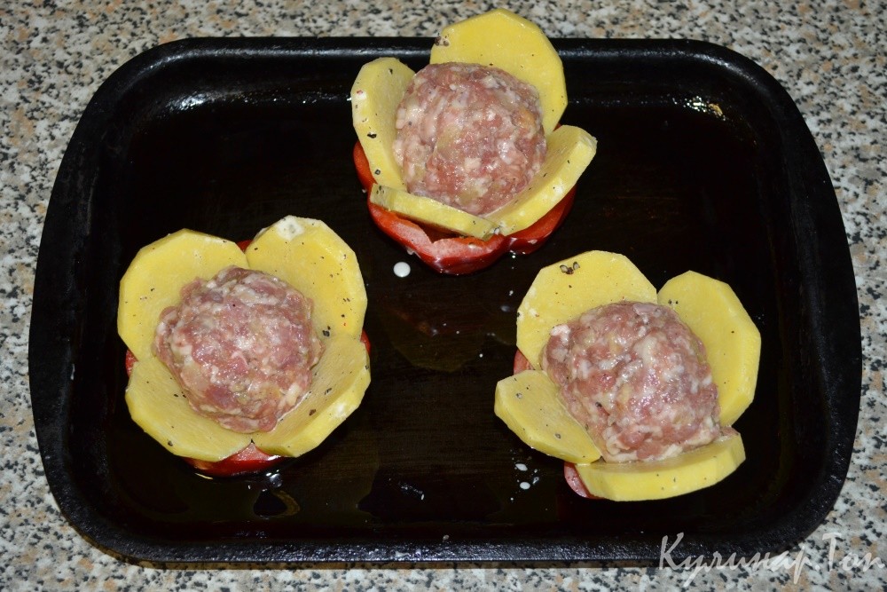 Картофельные "Ромашки"