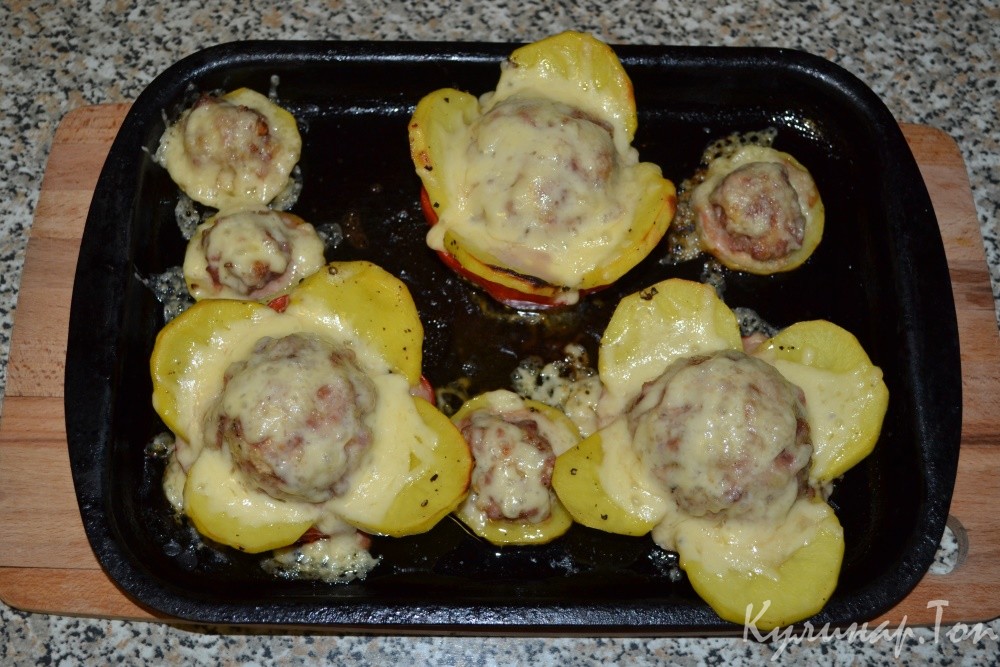 Картофельные "Ромашки"