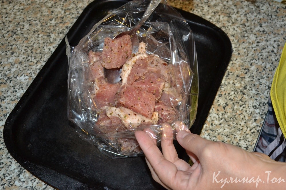 Шашлык с лаймом в духовке