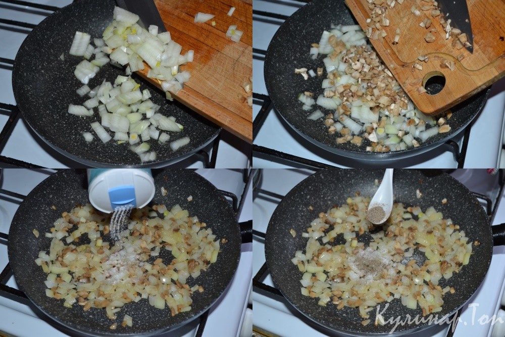 Горячая закуска из шампиньонов