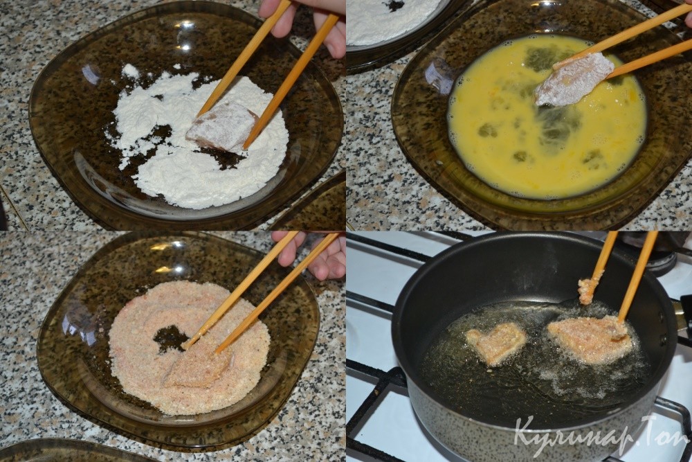 Куриная грудка в медово-соевом соусе с лаймом