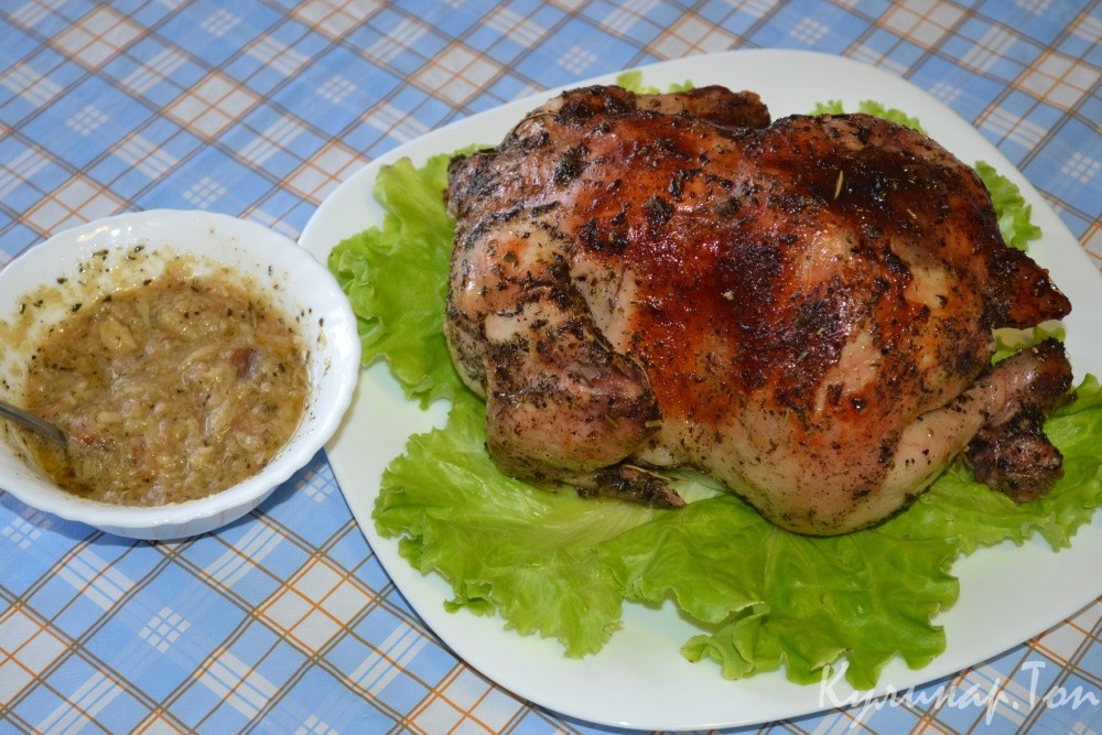 Курица 40 зубчиков чеснока