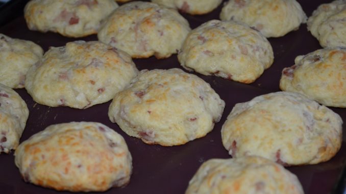 Печенье с беконом и сыром-09 Печенье с беконом и сыром