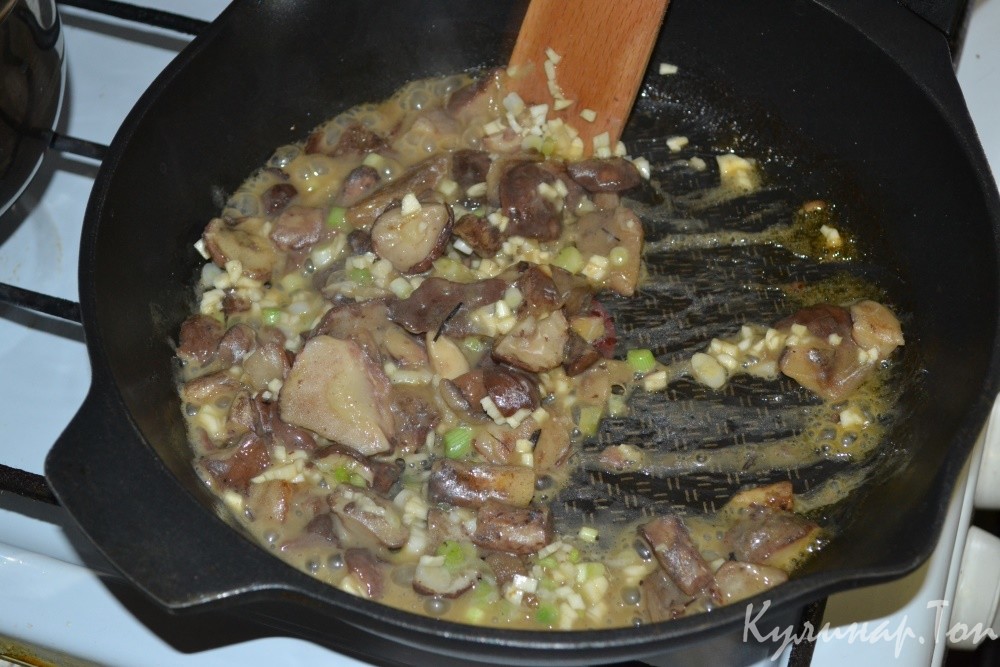 Гречневая каша с грибами