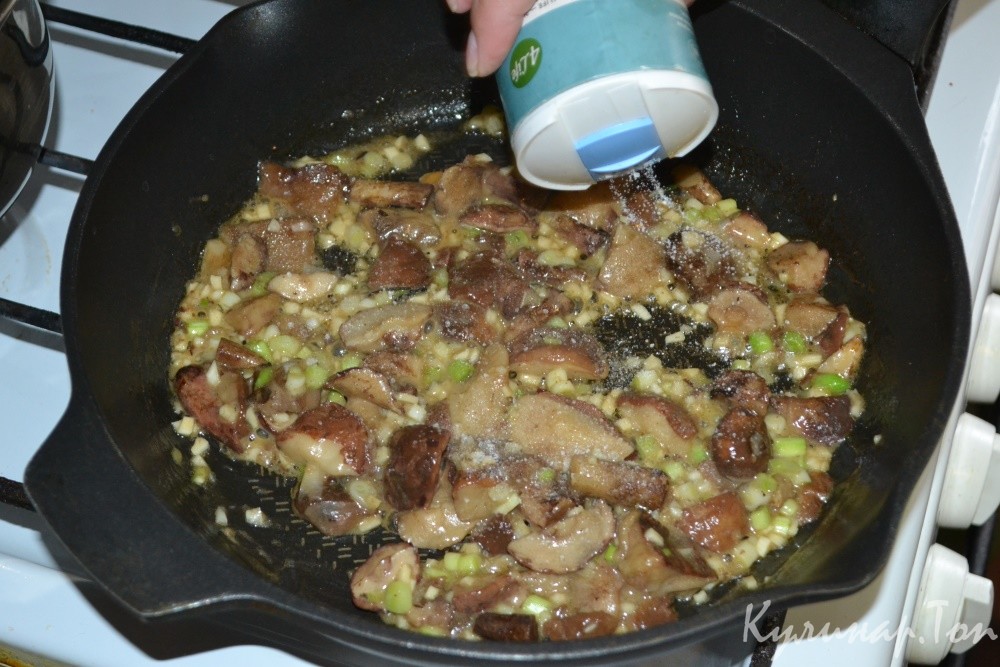 Гречневая каша с грибами