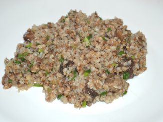 Гречневая каша с грибами