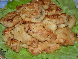 Куриная грудка в пивном кляре