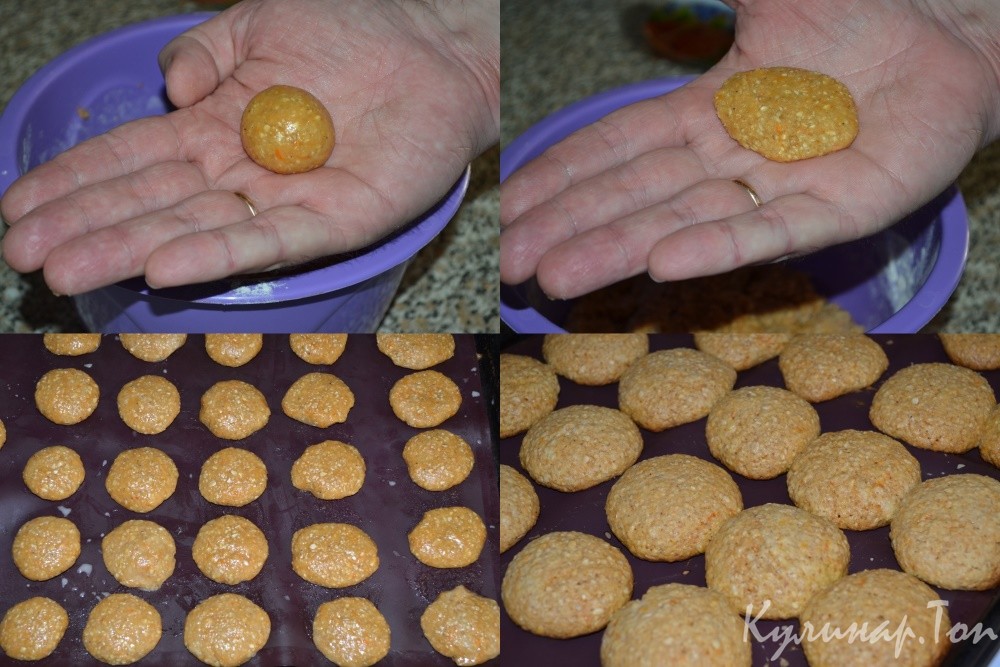 Рецепт овсяного печенья с медом