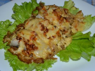 Скумбрия с капустой в духовке