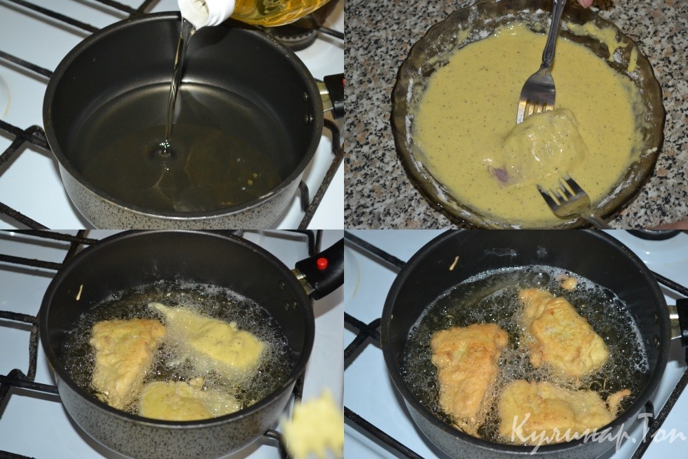 Скумбрия в кляре