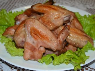Сладкие куриные крылья