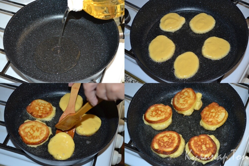 Гороховые оладьи
