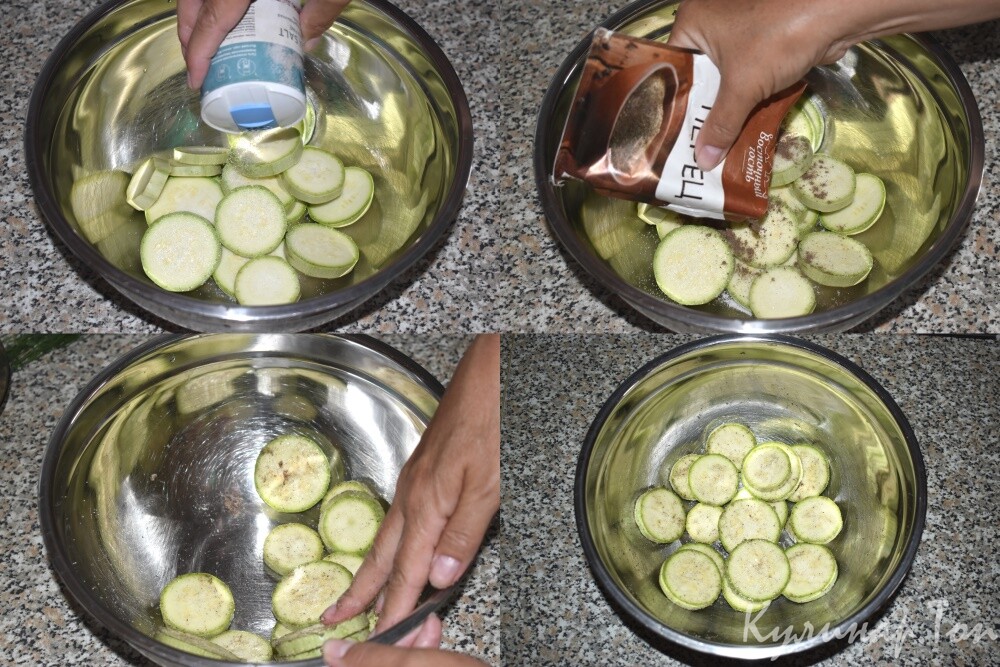 Кабачки в чесночном кляре