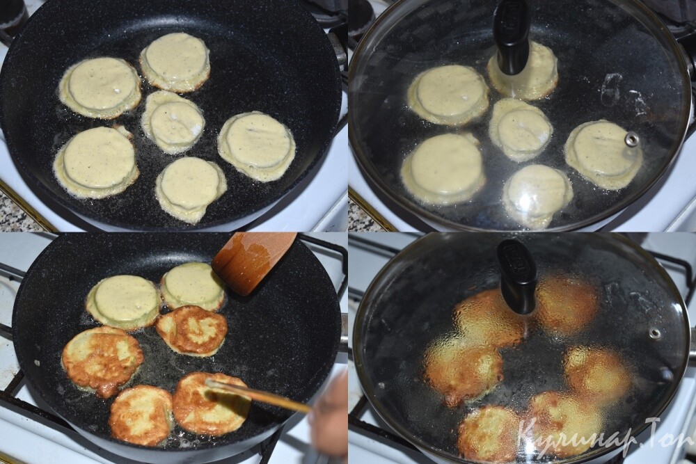 Кабачки в чесночном кляре