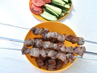Классический шашлык из свинины