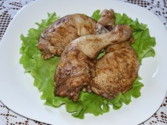 Курица с паприкой на пару