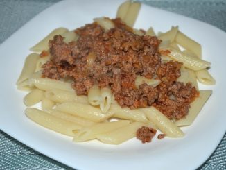 Макароны по-флотски с мясом индейки
