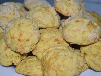 Морковное печенье