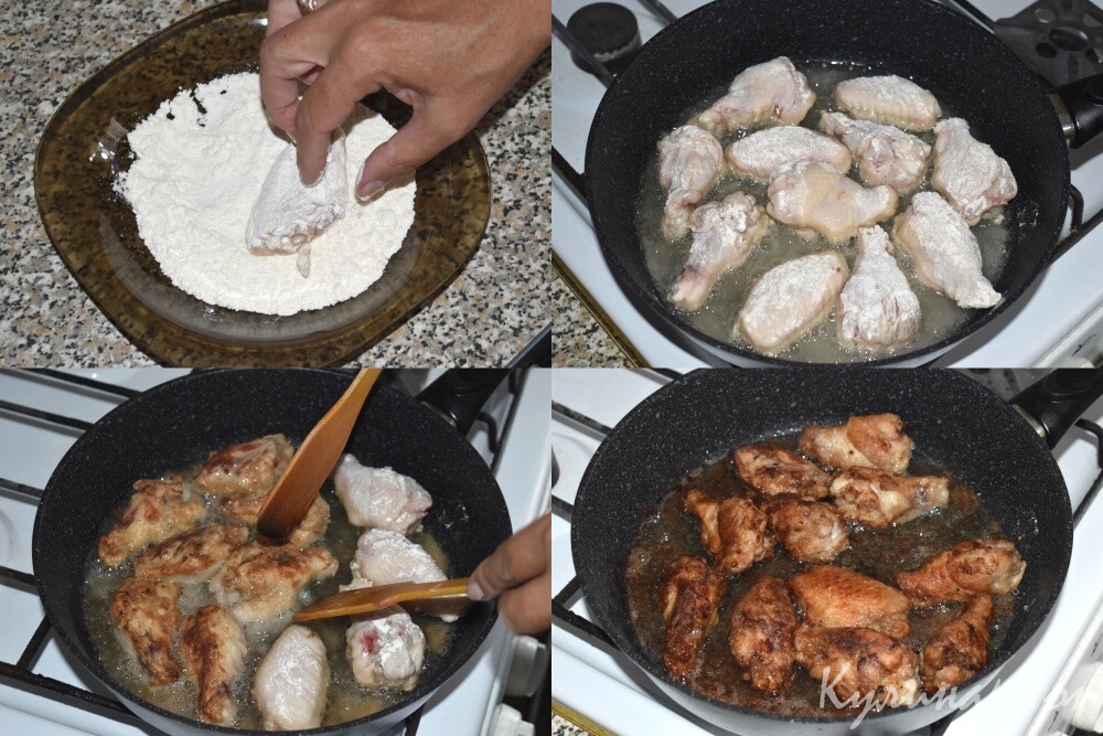 Куриные крылышки в гранатовом соке
