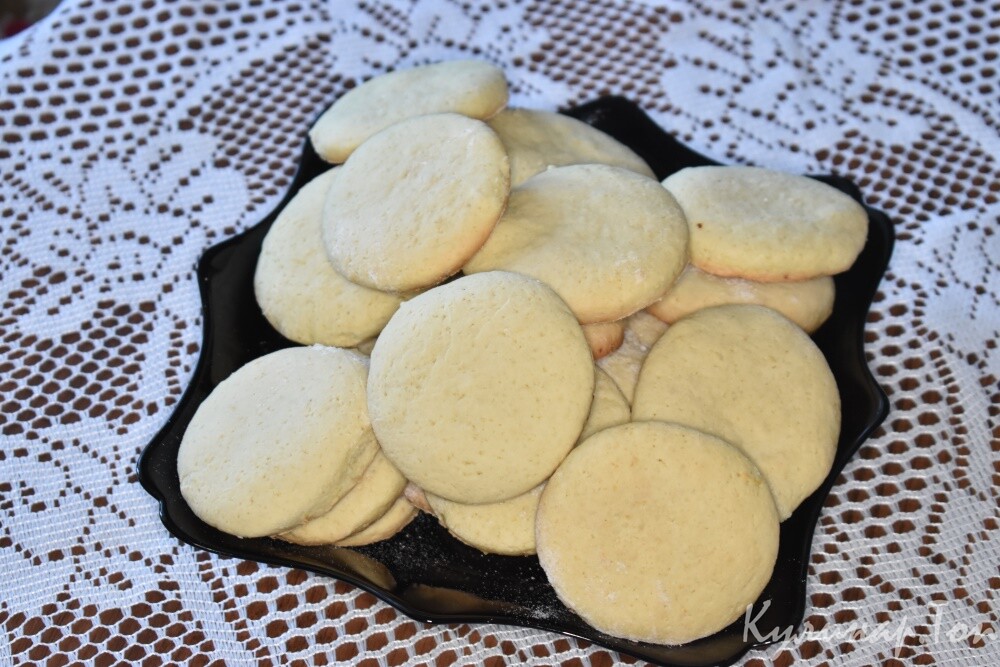 Лимонное печенье на оливковом масле