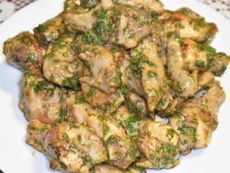 Куриные крылышки в чесночном соусе