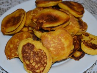 Пышные оладьи на кефире