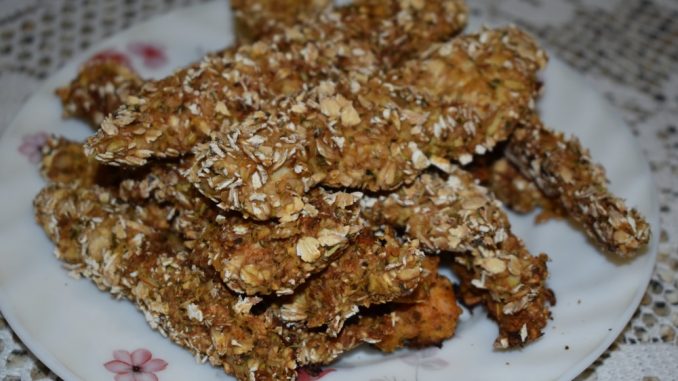 Куриная грудка в овсянке-06 Куриная грудка в овсянке