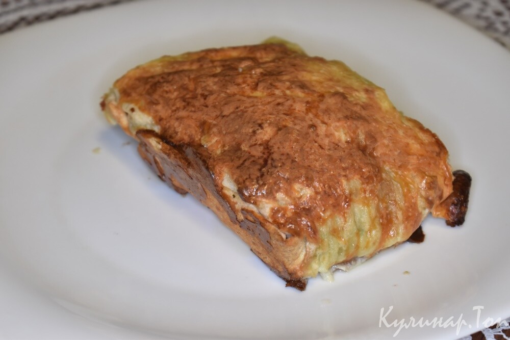 Морской язык в лаваше