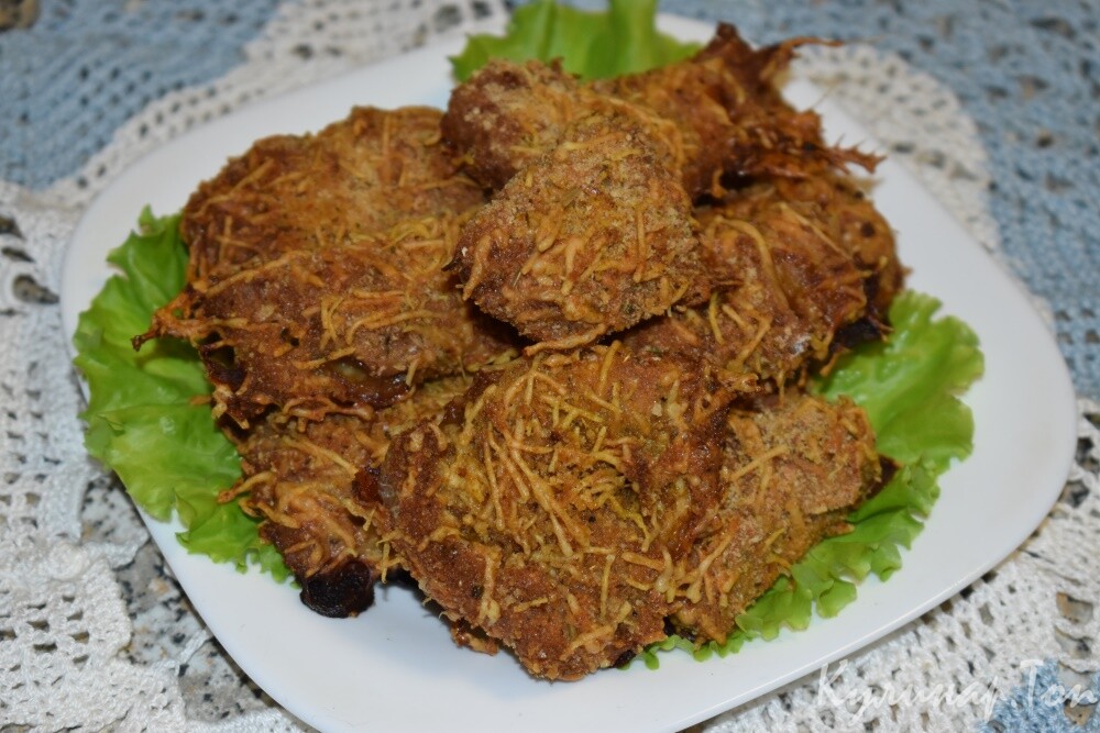 Пангасиус в сырной панировке