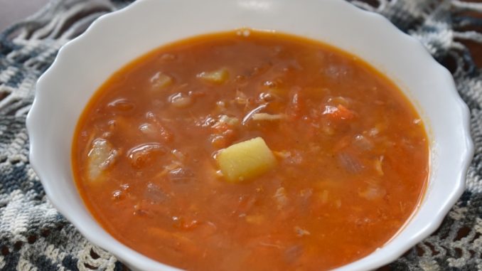 Нутовый суп с мясом-19 Нутовый суп с мясом