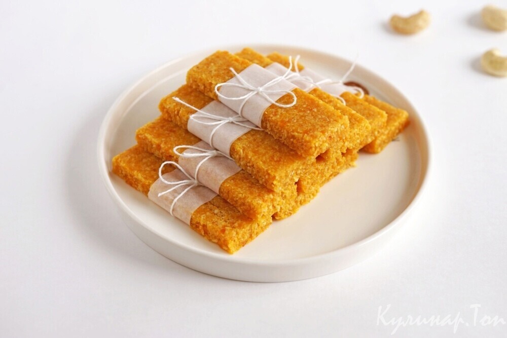 Батончики с курагой