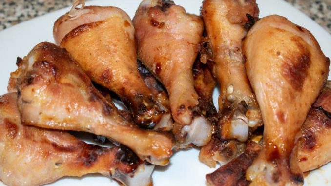 Куриные ножки в горчично-медовой глазури-06 Куриные ножки в горчично-медовой глазури
