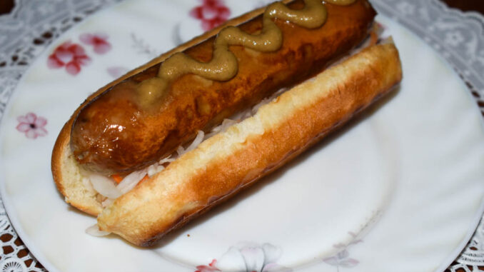 Хот-доги с колбасками и кислой капустой-09 Хот-доги с колбасками и кислой капустой