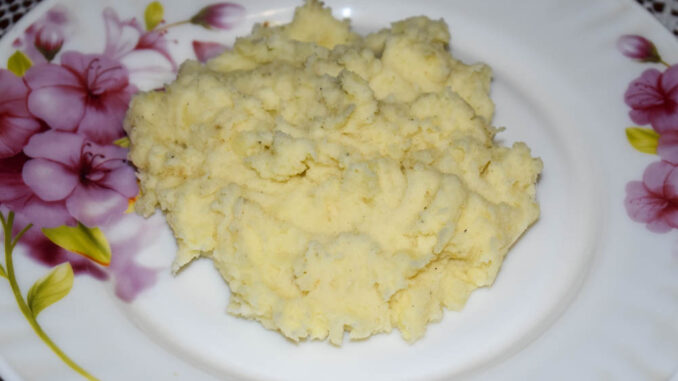 Картофельное пюре с сыром и сметаной-11 Картофельное пюре с сыром и сметаной